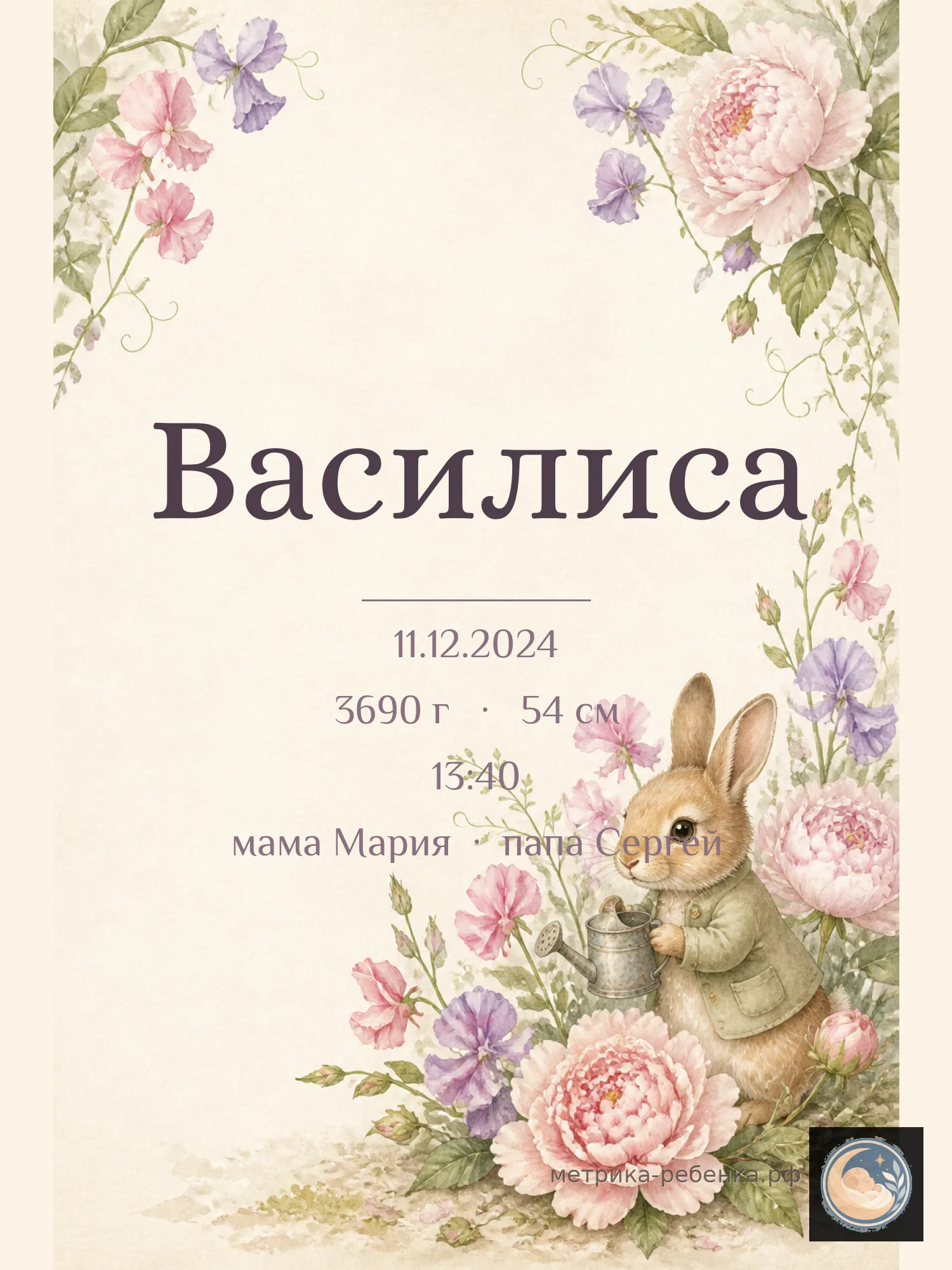 Метрика Василиса