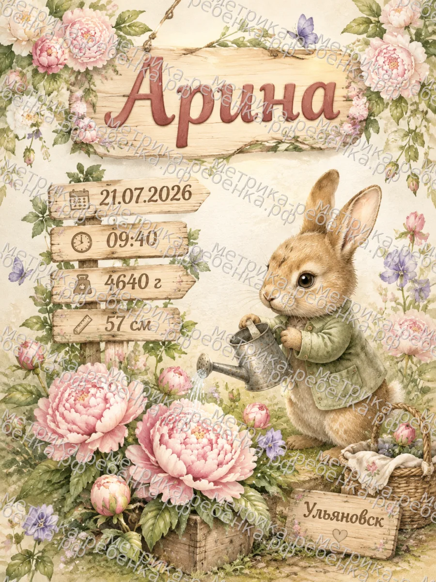 Метрика Арина