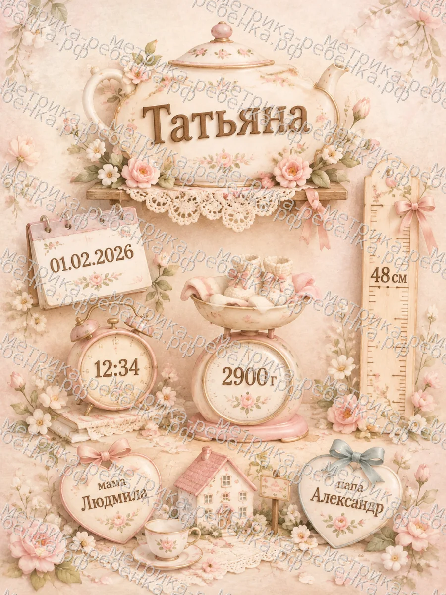 Метрика Татьяна