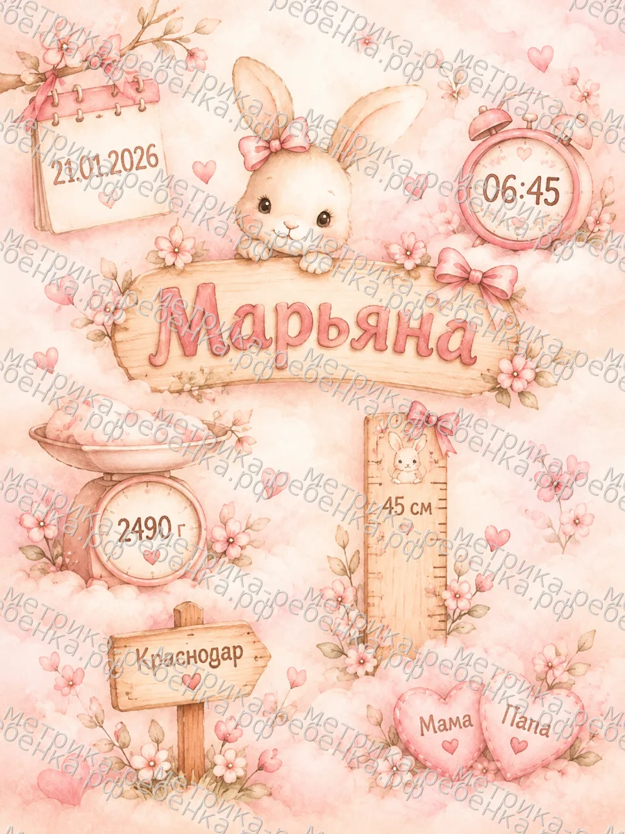 Метрика Марьяна