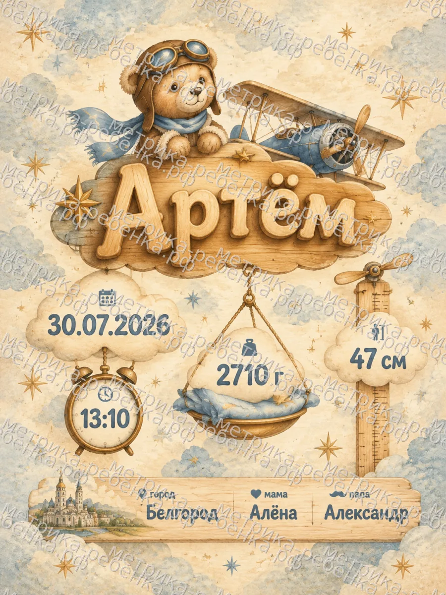 Метрика Артём