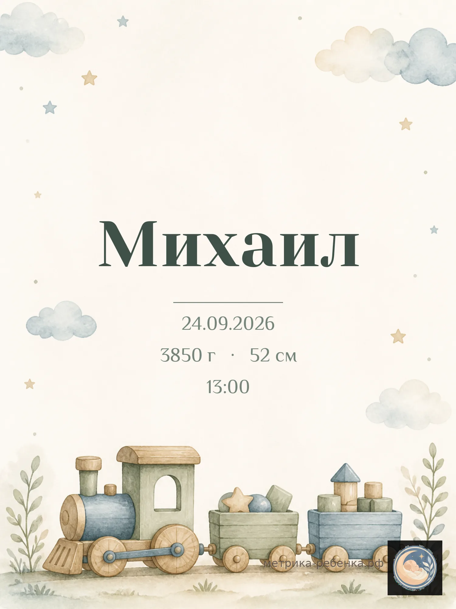 Метрика Михаил