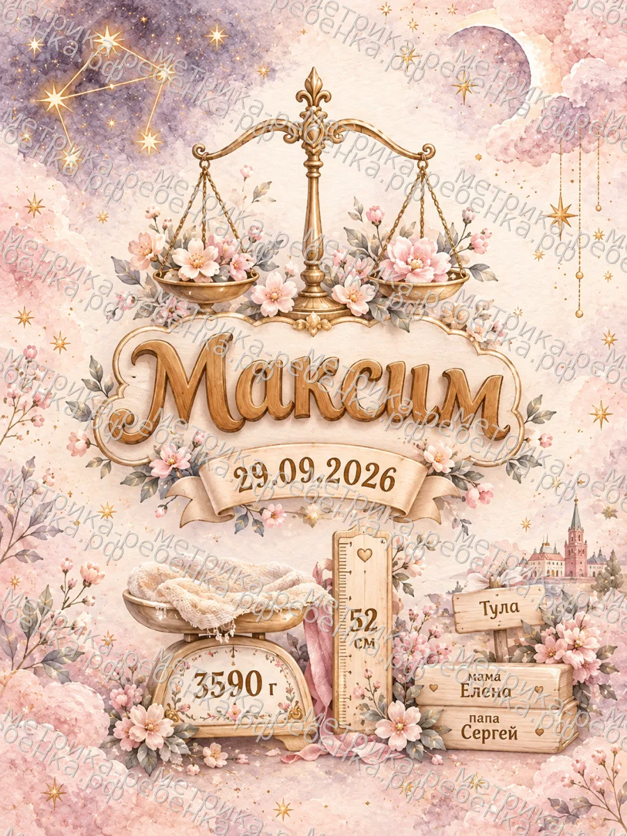 Метрика Максим