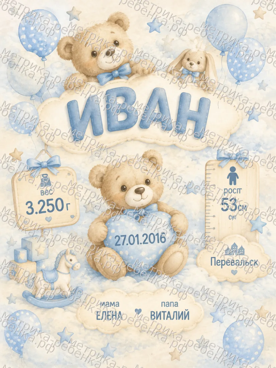 Метрика Иван
