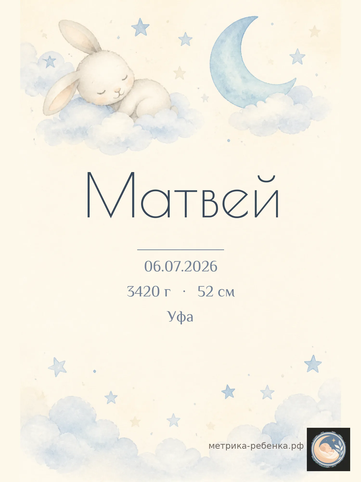 Метрика Матвей