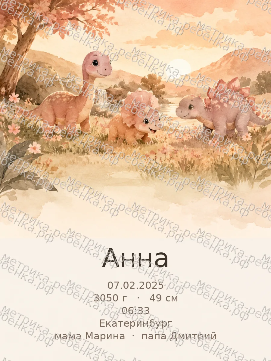 Метрика Анна