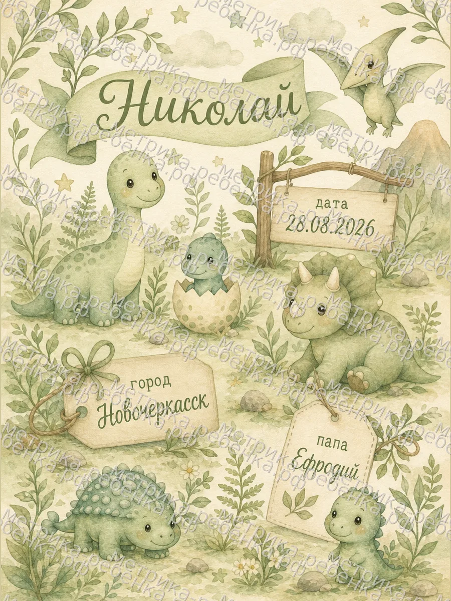 Метрика Николай