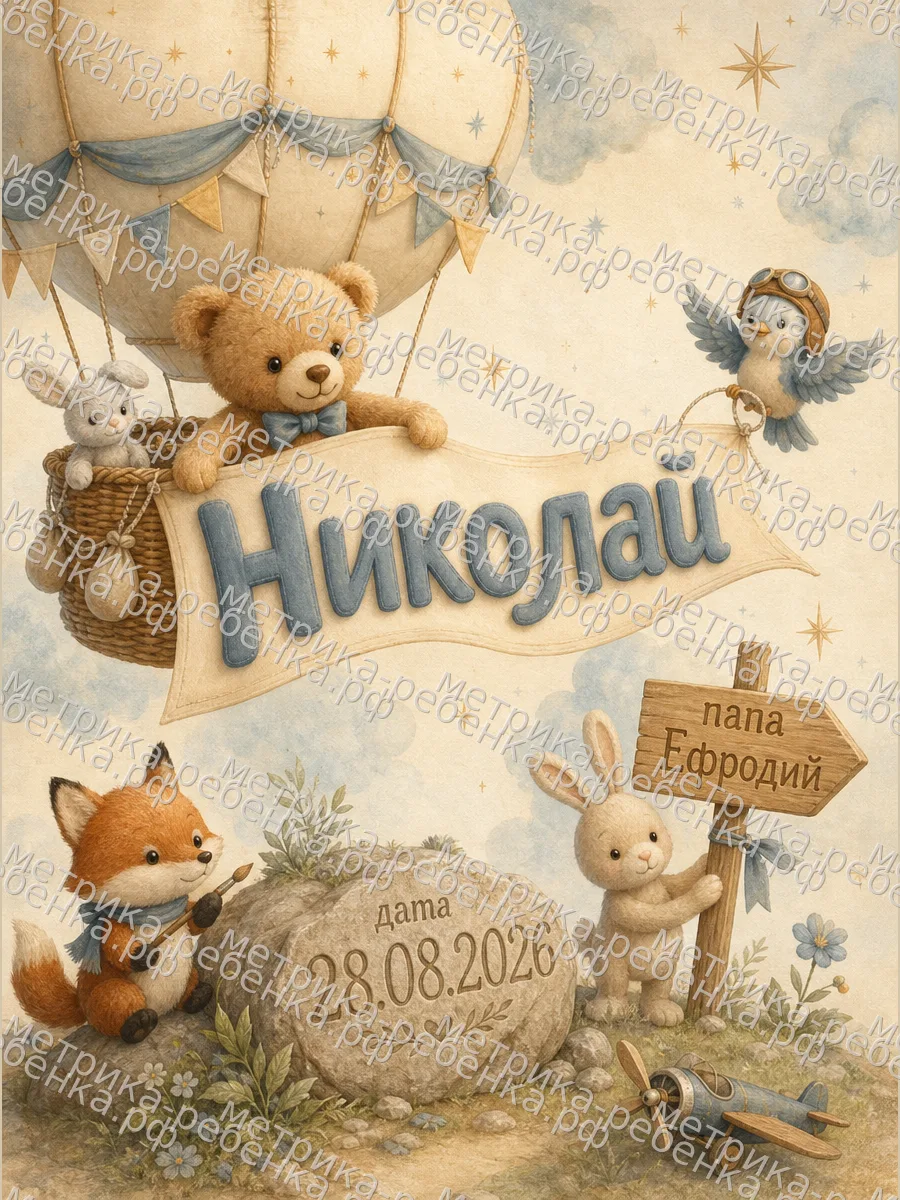 Метрика Николай