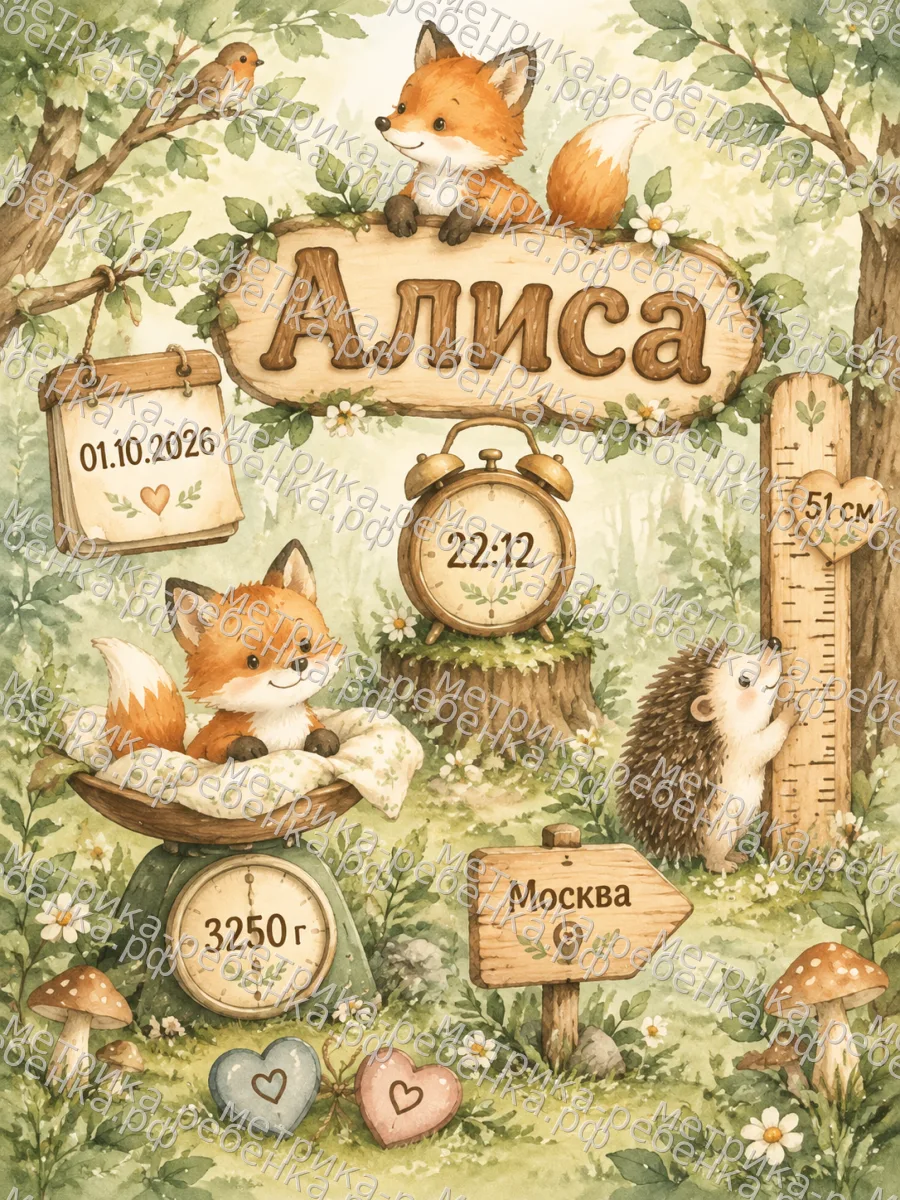 Метрики для имени Алиса