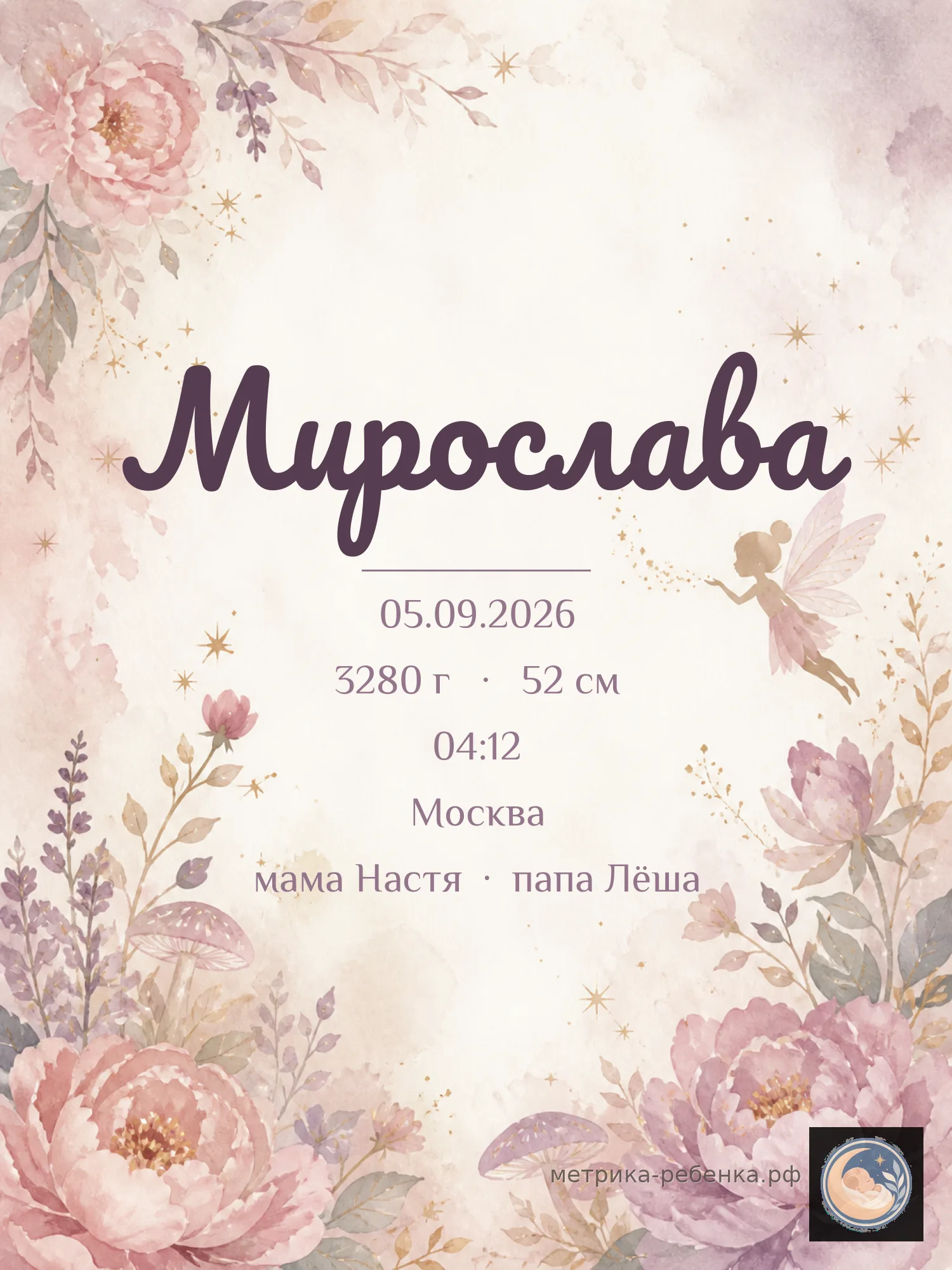 Метрика Мирослава