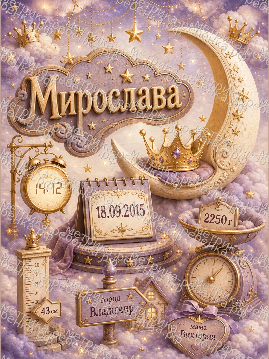 Метрика Мирослава