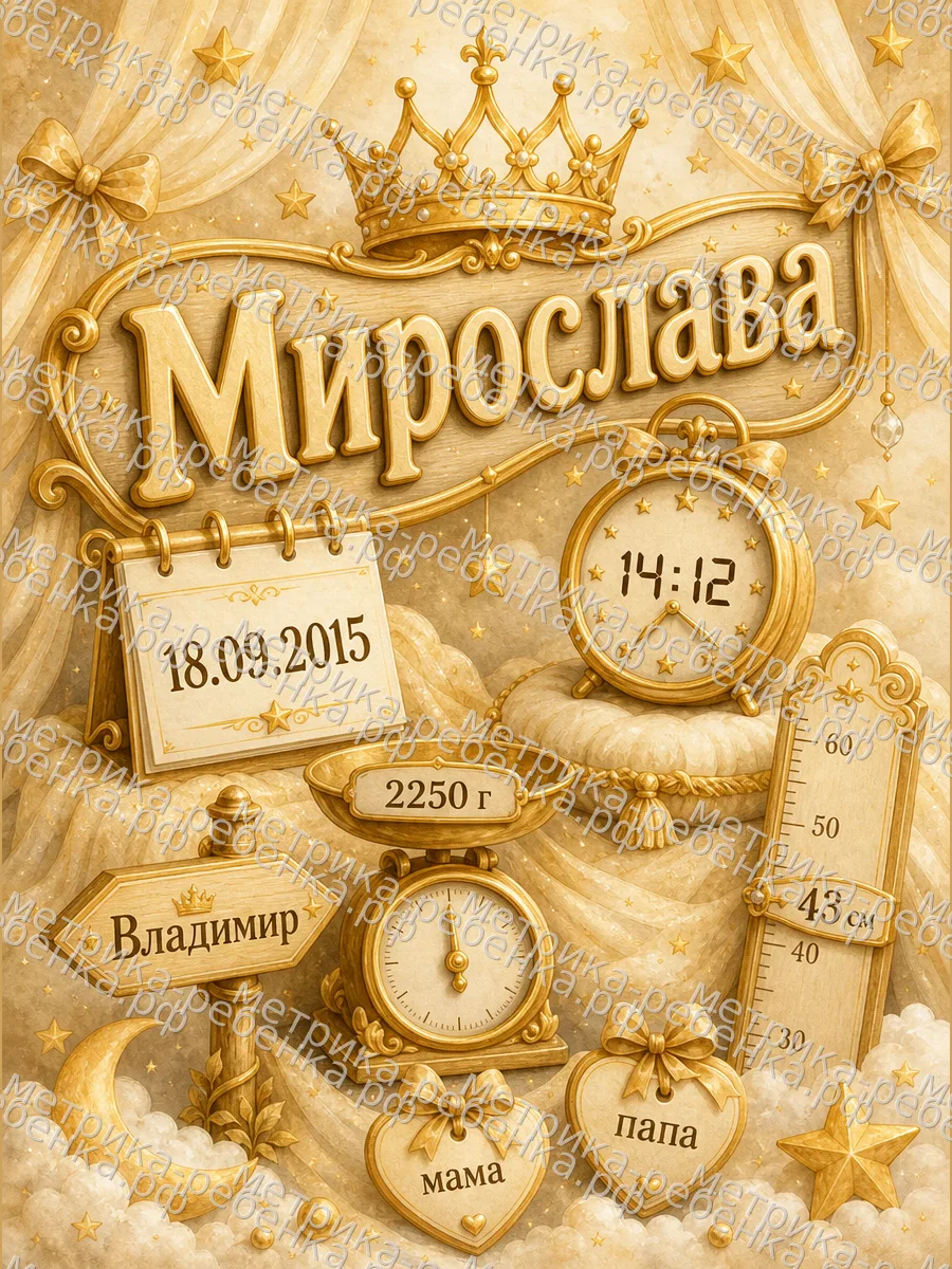 Метрика Мирослава