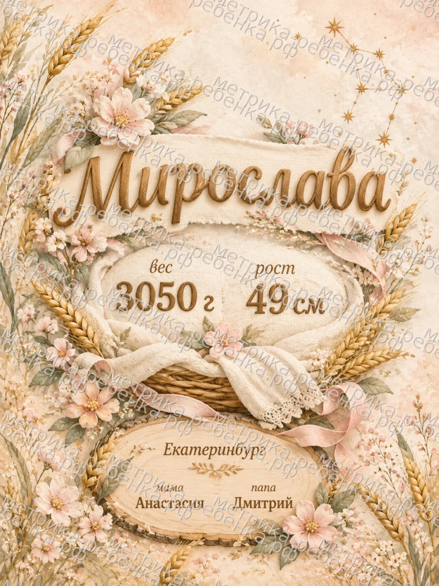 Метрика Мирослава
