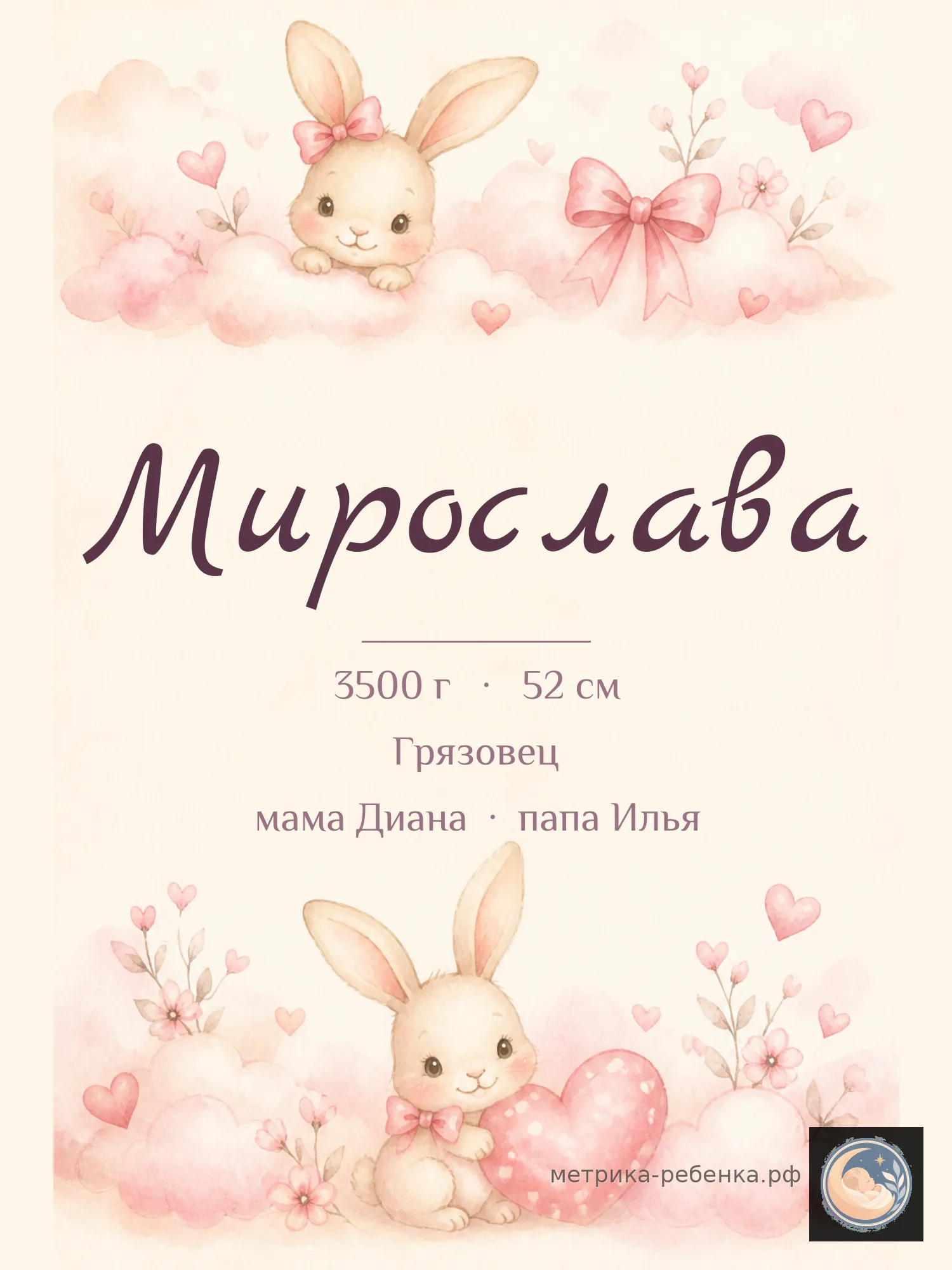 Метрика Мирослава