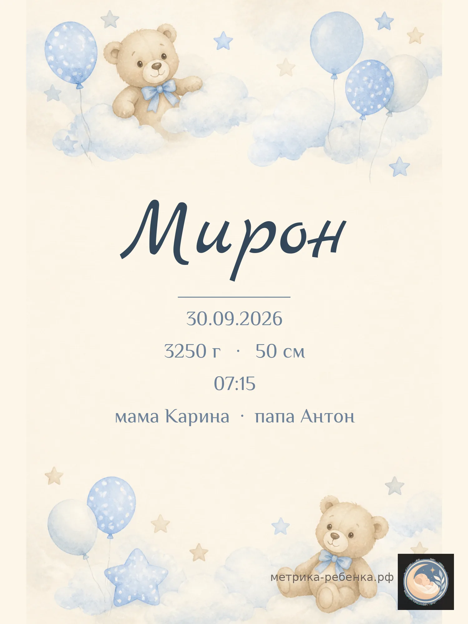 Метрика Мирон