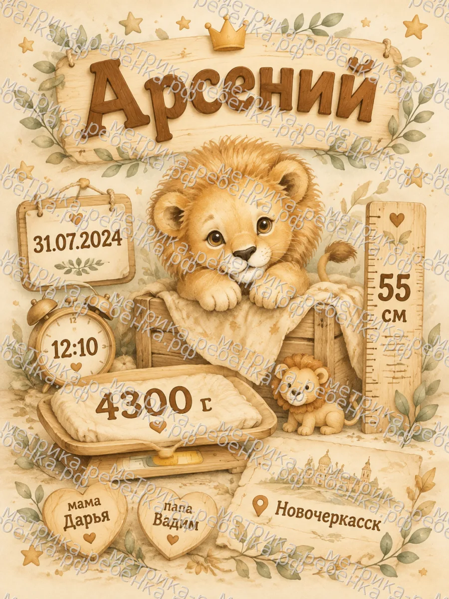 Метрика Арсений