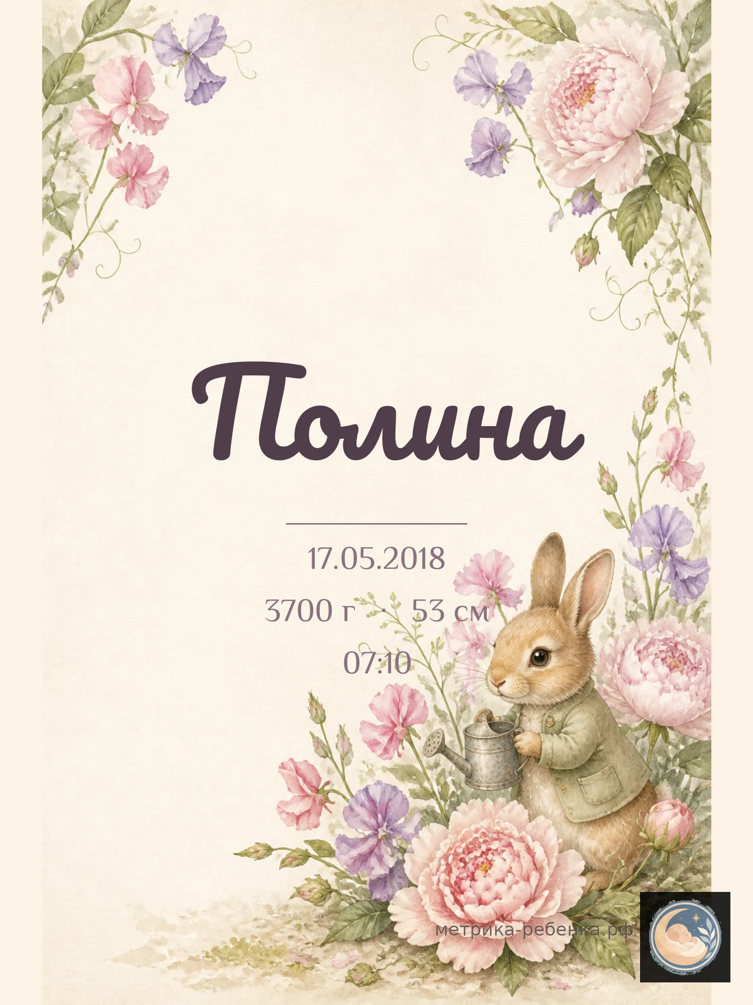 Метрика Полина