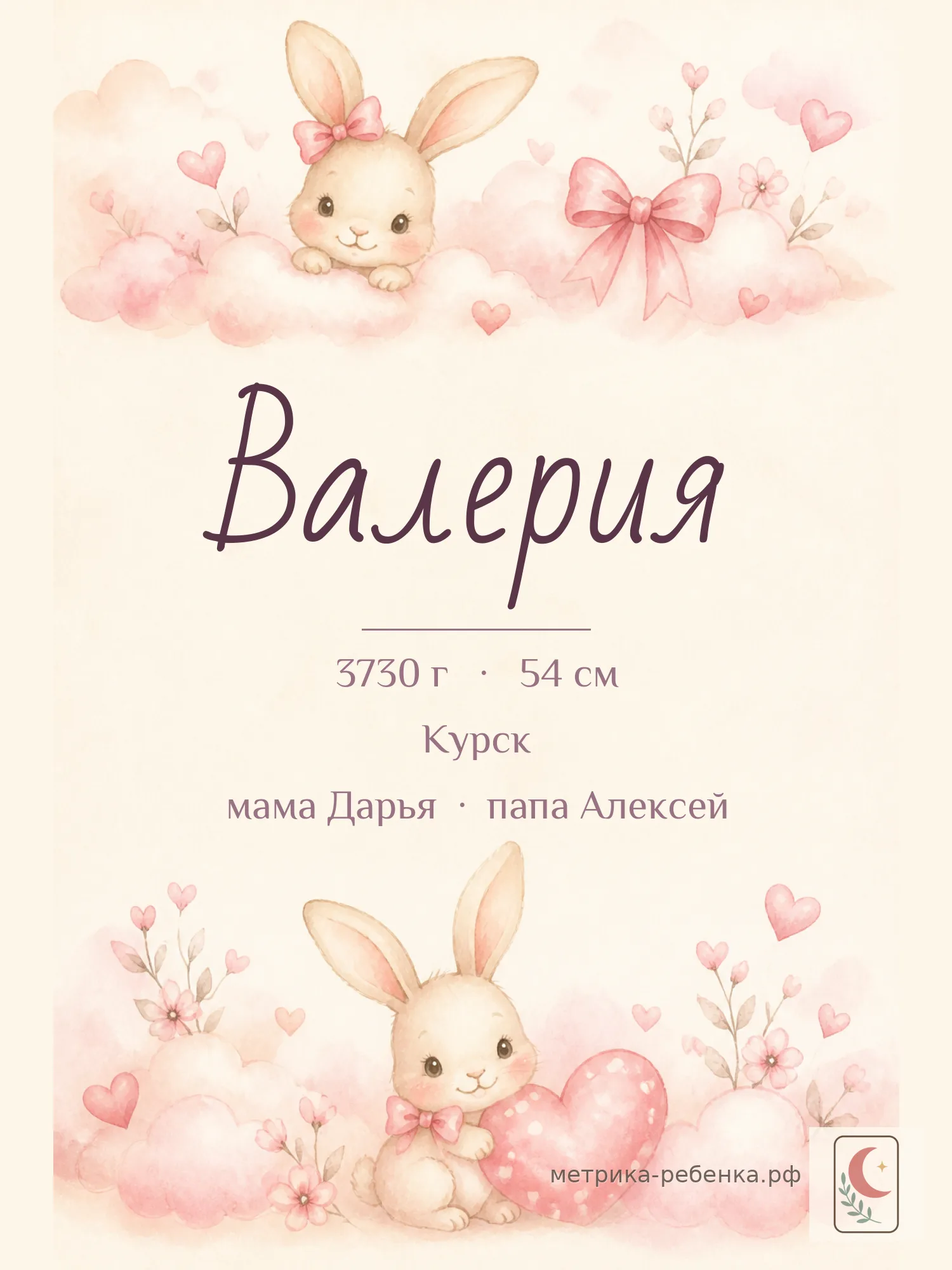 Метрика Валерия
