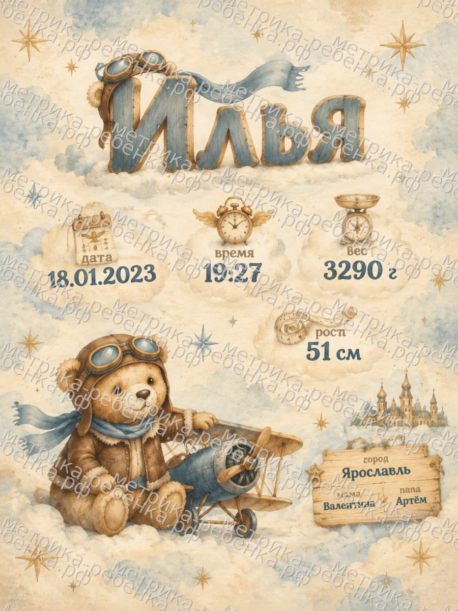 Метрика Илья