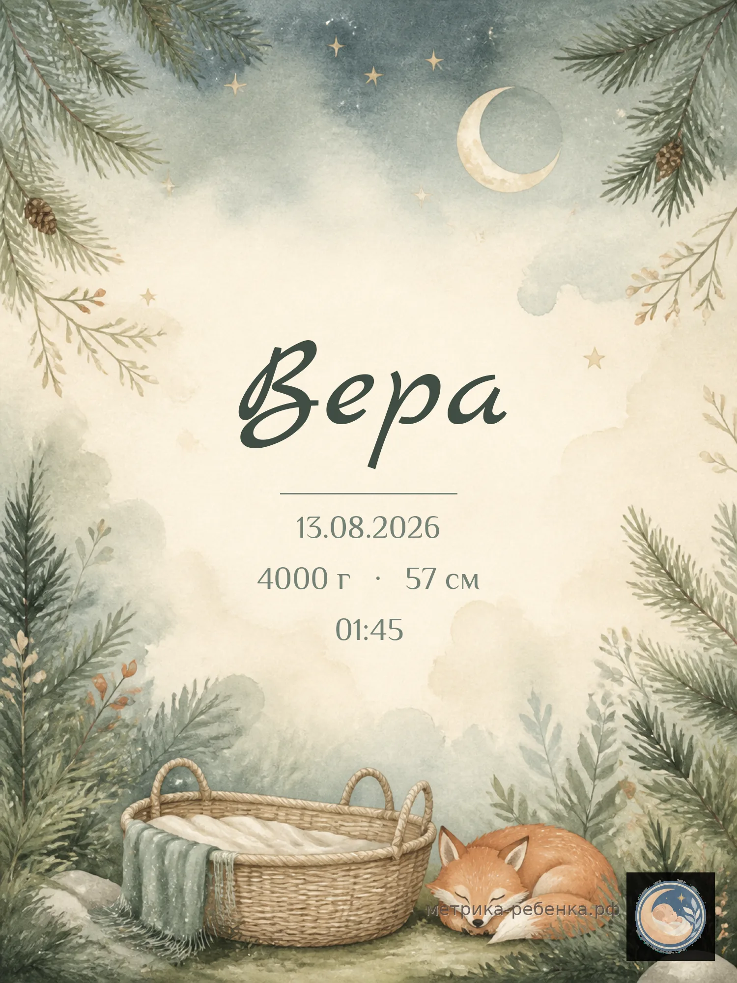 Метрика Вера