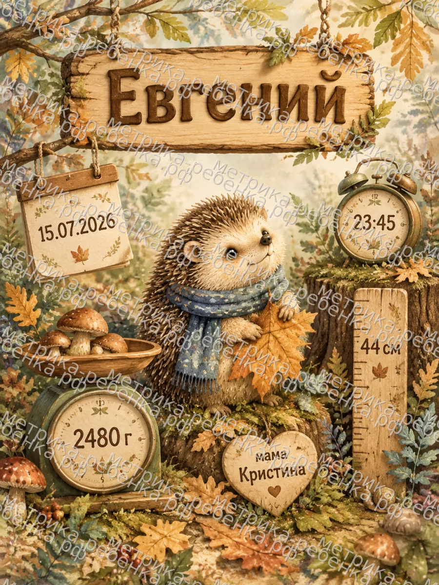Метрики для имени Евгений