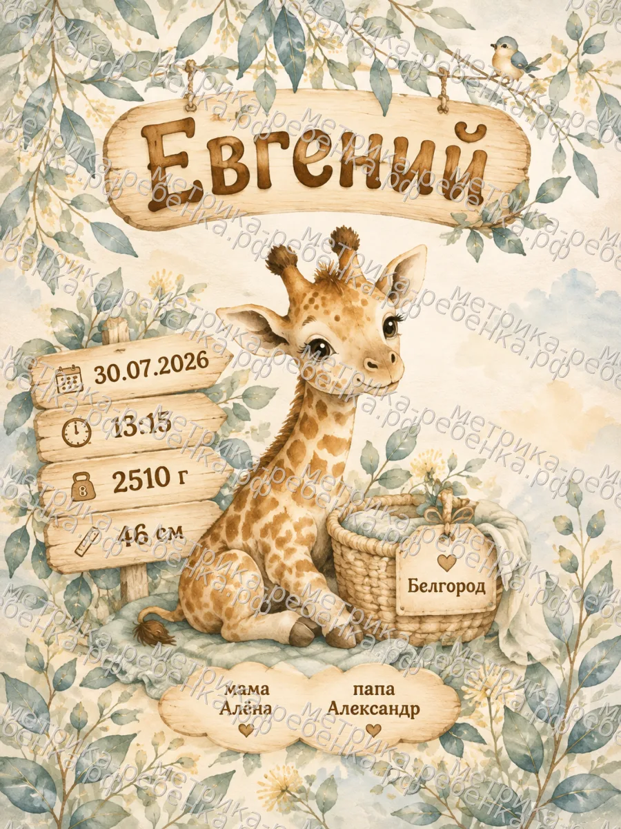 Метрика Евгений