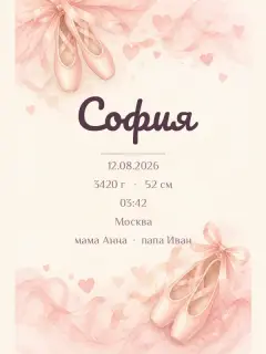 Балерина