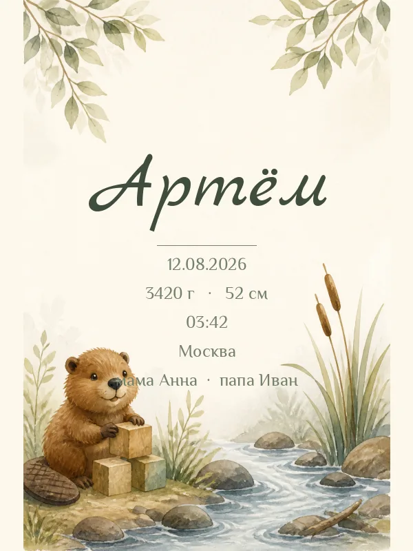 Бобрёнок