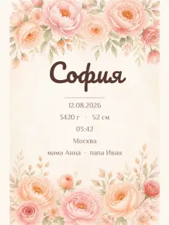 Цветы