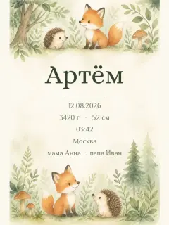 Лес