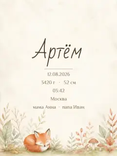 Лисёнок