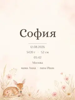 Оленёнок